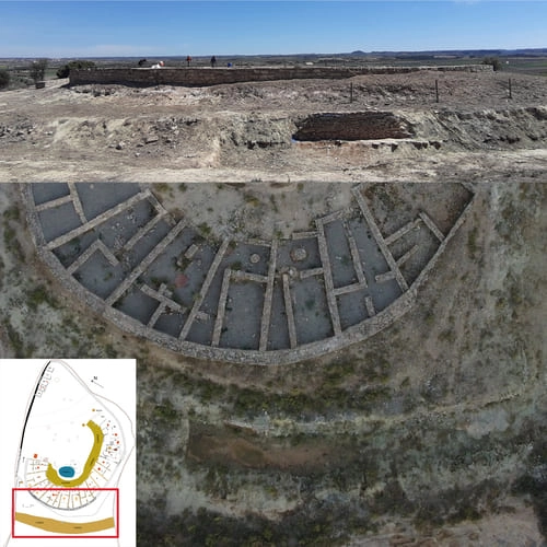 Ditch and Wall Area
